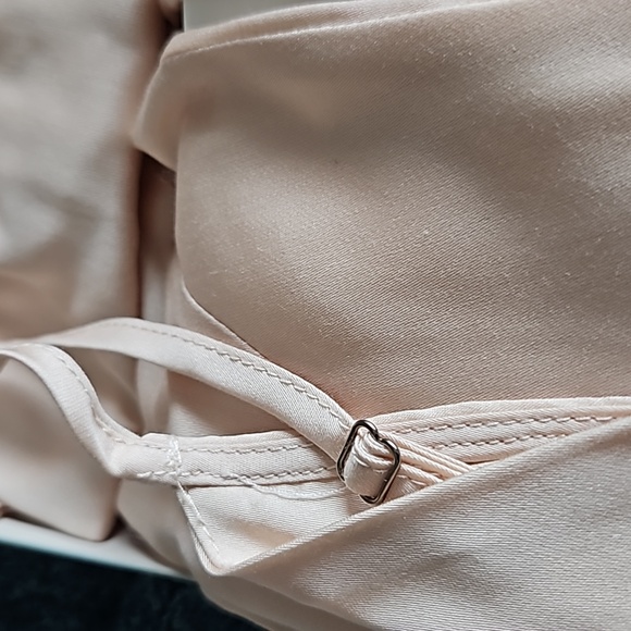 Ettitude,NIB, Sateen Slip Dress,Size XS, Oat Color - Picture 9 of 10